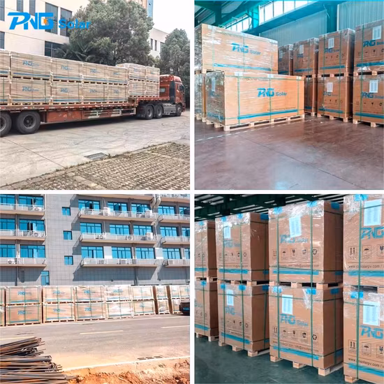 Pannelli solari a mezza cella PNG Solar 550W 540W 545W 550W 555W Pannello solare a energia solare con prezzo economico e buona qualità