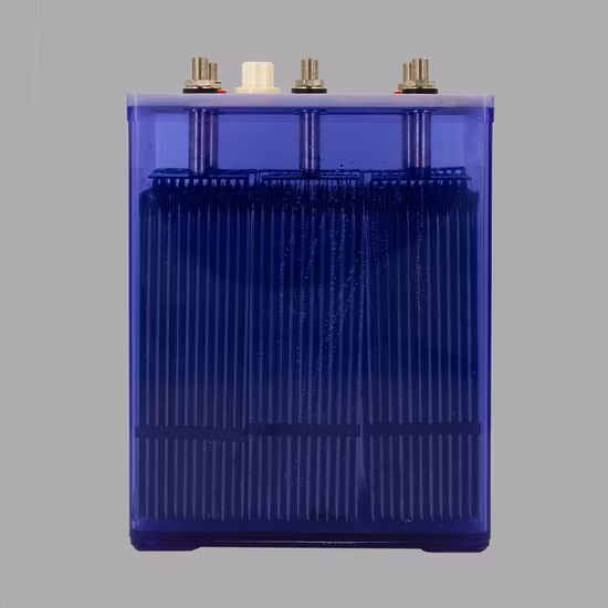 Batteria solare Ni-Fe 12V 60ah 200ah 250ah Durata della vita di 35 anni Batteria al nichel-ferro Ni-Fe a ciclo profondo Batteria solare per pannelli solari